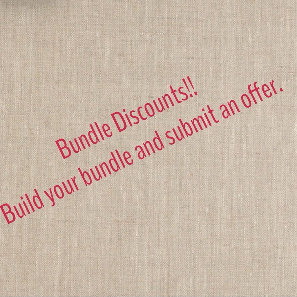 Bundle Discounts Placeholder Image - Neutral Linen Background